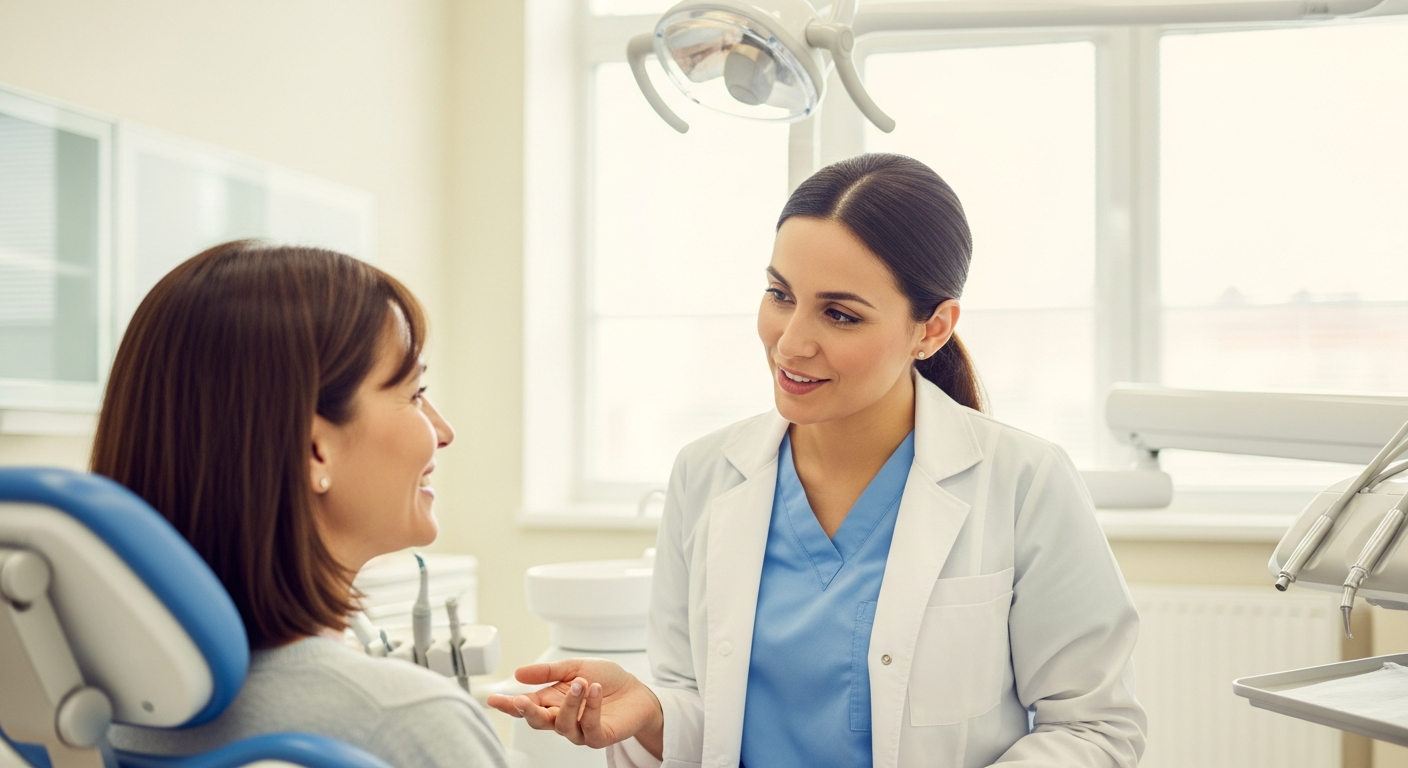 Patient receiving gentle dental care at Barrhaven Dental Fillings