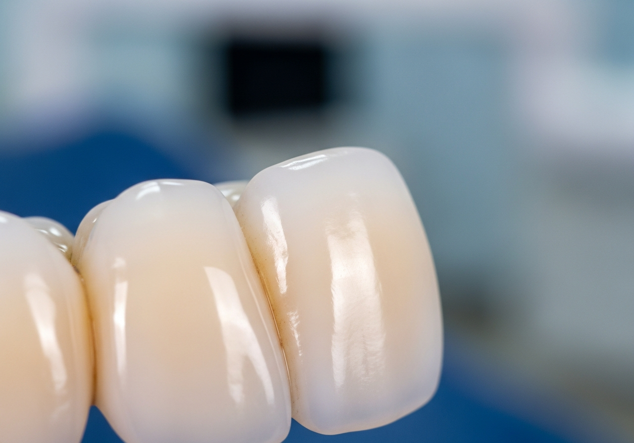 A natural-looking front tooth after seamless cosmetic bonding repair