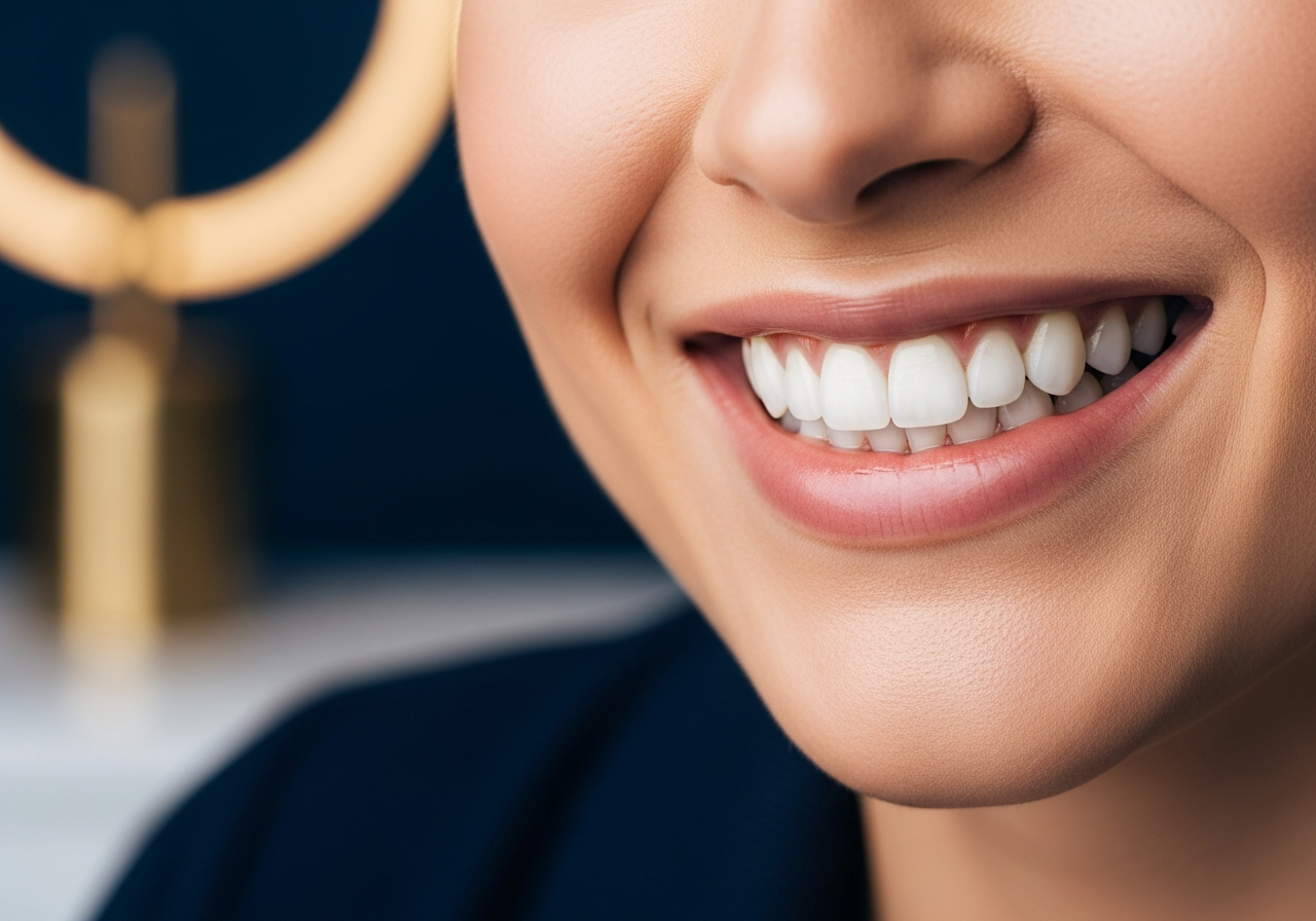 A natural, healthy smile after composite filling treatment